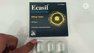 Ecasil 400mg Tablet Uses in Urdu Ecasil 600mg Tablet Uses Linezolid 400mg Ecasil Tablet 400mg [upl. by Lebasile]