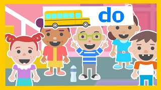 quotDOquot I can do it  Kindergarten Sight Words from Woohoo School [upl. by Aznerol]