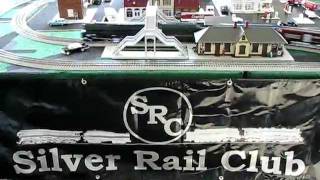 The Silver Rail Club Oscale model train layout in action [upl. by Ratha]