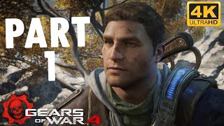 Gears of War 4  100 Playthrough  Part 1  INTRO XBOX SERIES X  4K [upl. by Netniuq]