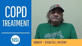 COPD Treatment Robert  NSI Stem Cell Patient [upl. by Donnenfeld]