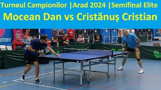 Mocean Dan vs Cristanus Cristian SF Elite TC Arad 2024 [upl. by Limaa]