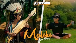 Malihi Dayak AI Lyric Video DJ Desa feat Alif Fakod [upl. by Addiel]