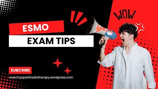 ESMO exam tips and tricks [upl. by Dev]