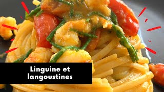 Pâtes aux langoustines [upl. by Hedva]