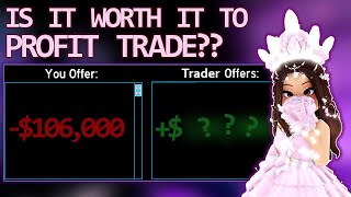 Trying Profit Trading In Royale High to See if its Worth the Effort [upl. by Nissa]