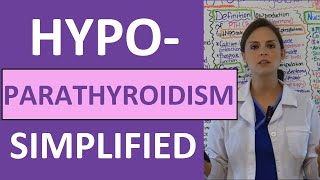 Hypoparathyroidism Nursing NCLEX Pathophysiology Symptoms  Parathyroid Gland Disorders [upl. by Ohnuj]