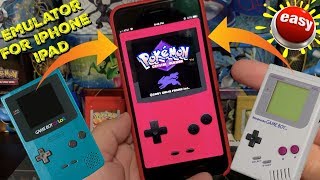 How to Play Gameboy Color games on your iPhone or ipad  Pokemon Games [upl. by Eidua249]