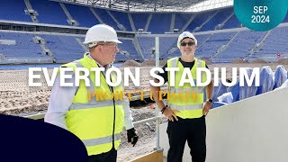 quotIt feels MAGICALquot 🤩  Everton Stadium architect sees his vision becoming reality [upl. by Rochell]