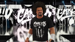 Carlito Entrance  Global Superstars DLC  WWE 2K24 [upl. by Neicul]