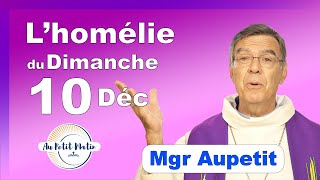 Évangile et homélie du Dimanche 10 Décembre  Avec Mgr Aupetit  2eme Dim de lAvent [upl. by Utimer]