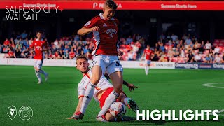 HIGHLIGHTS  Salford City 02 Walsall [upl. by Blaseio]