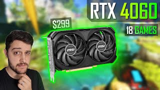 RTX 4060  Is it a Good Deal at 299  Gameplay Benchmarks [upl. by Frame]