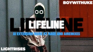 BoyWithUke  Lifeline  Ai Extension  UNOFFICIAL LYRIC VIDEO DRIFTFADING [upl. by Aelahs8]