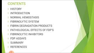 Fibrin Degradation Products [upl. by Elrod]