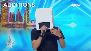 A Singing Box Whaattt  Asias Got Talent 2019 on AXN Asia [upl. by Alhsa]