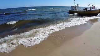 SOPOT  BEACH AND THE SOUND OF SEA WAVES [upl. by Elrod]