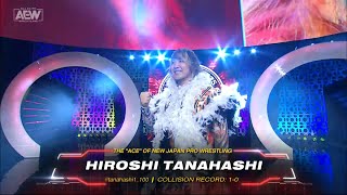 Hiroshi Tanahashi Entrance  AEW Collision May 25 2024 [upl. by Raama]