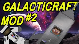 Minecraft  GALACTICRAFT MOD  Working Together [upl. by Esiahc]