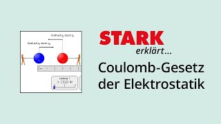 CoulombGesetz der Elektrostatik  STARK erklärt [upl. by Pfeffer]