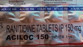 Aciloc tablet 150 [upl. by Ybbor]