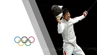 Lei Sheng Wins Mens Individual Foil Gold  London 2012 Olympics [upl. by Judas772]