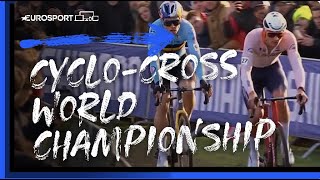 A duel for the ages  2023 UCI CycloCross World Championship  Mens Elite  Highlights Eurosport [upl. by Jary]