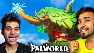 Capturing Techno Gamerz Pokemon in Palworld [upl. by Jp]