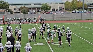 Cedar Valley Middle School Football Game Team B 10102023 [upl. by Olrac]