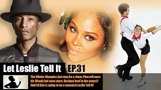 Let LESLIE Tell It 31 Pharrells Hat Lil Kims Pregnancy amp Boriqua Beef [upl. by Farrow]