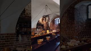 The 13thcentury Kitchen in the Castle Malbork  Zamek w Malborku  Ordensburg Marienburg [upl. by Maryjane]