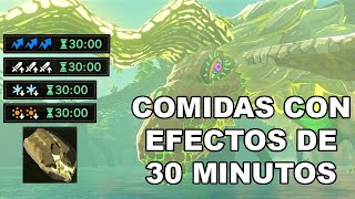 Zelda breath of the wild Como conseguir rupias y comidas que duran 30 minutos [upl. by Harmony423]