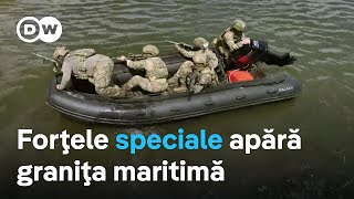 Ucraina Forţele speciale apără cu orice preţ graniţa maritimă [upl. by Bidget]