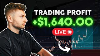 LIVE TRADING CRYPTO  How To Make 1640 In ONE Day 100x Process [upl. by Sup]