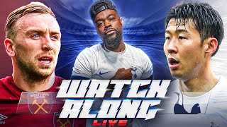 West Ham 11 Tottenham LIVE  PREMIER LEAGUE WATCH ALONG AND HIGHLIGHTS with EXPRESSIONS [upl. by Jeffcott]