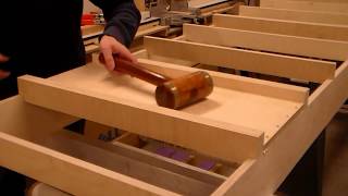 Attaching The Shuffleboard Leg Supports [upl. by Rebak300]