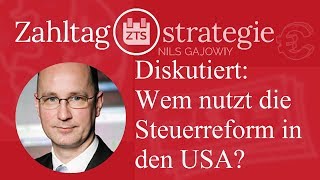 Diskutiert Wem nutzt die Steuerreform in den USA [upl. by Yahska981]