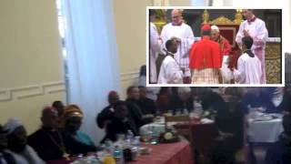 Colourful Reception for John Cardinal Onaiyekan [upl. by Wolbrom534]