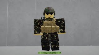 Roblox Philippine Soldier DPM Avatar Build [upl. by Komarek]