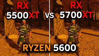 RX 5500 XT 8GB vs RX 5700 XT 8GB  RYZEN 5 5600  Is the Upgrade Worth it in 2024 [upl. by Kolosick942]