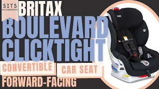 Install Britax Boulevard Forward Facing [upl. by Nilyad399]