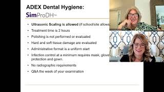 ADEX Dental Hygiene Simulated Patient Candidate Orientation [upl. by Nelram]