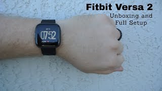 HOW to Setup Fitbit Versa [upl. by Aicenaj]