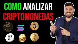 Tutorial para ANALIZAR CRIPTOMONEDAS [upl. by Ijnek]