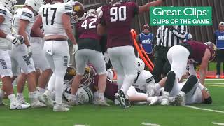 102823 HIGHLIGHTS Bemidji State 38 UMD Football 31 [upl. by Cela]