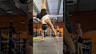 Calisthenics in the Gym🔥💪😎 reaction calisthenics motivation planche respect aura fitness gym [upl. by Nylssej]