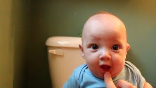 5 Month Old Baby Speaks Sentences [upl. by Llered222]