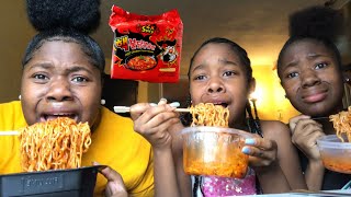 2X SPICY NOODLES CHALLENGE I cried [upl. by Oirotciv]