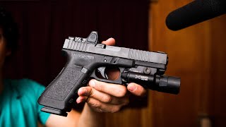 Brownells Glock 17 RMR Cut Slide Review [upl. by Anolahs364]