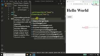 Create EventsDOM  JavaScript Malayalam Tutorial  Part 23 of 25 [upl. by Puna]